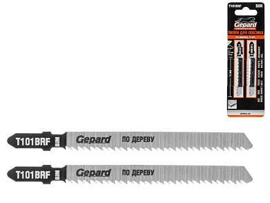 Пилка для лобзика по дереву T101BRF 2 шт Gepard GP0625-20