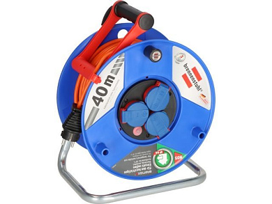 Удлинитель на катушке 40м, 3 роз., 3.3кВт, с/з Garant, 3,3кВт, 3х1,5 мм2, IP44 Brennenstuhl 1208750