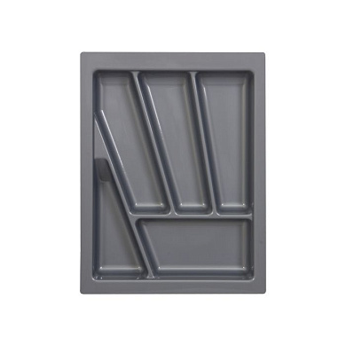 Вкладыш 40/430 шуфлядный пластиковый VERSO металлик (330*430) AKS 13448