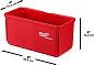 Ячейка для органайзера Milwaukee PackOut 10x20см 2шт 4932480699
