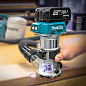 Фрезер кромочный аккумуляторный DRT50ZJX2 (DRT 50 ZJX2) MAKITA