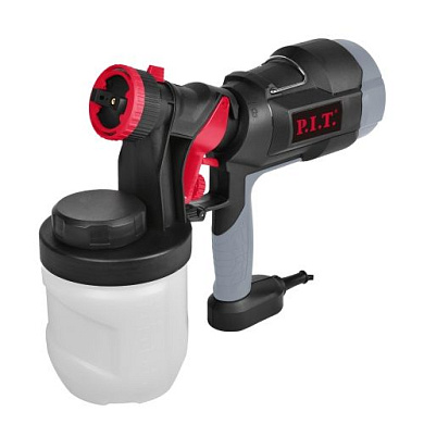 Краскораспылитель, 500Вт, расход 800мл/мин, бачок 900 мл PIT PSG3021-C PRO