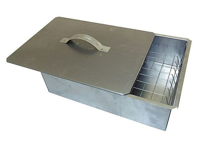 Коптильня, 1-ноярусная, 350х250х100 мм, сталь 0,5 мм, PERFECTO LINEA 47-350250