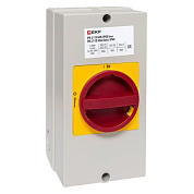 Переключатель кулачковый ПК-2-13 63А 3P "ВКЛ-ВЫКЛ" с блокировкой в боксе IP65 EKF PROxima pk-2k-13-63-a65