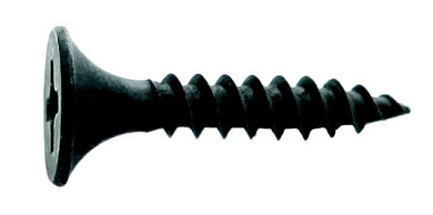 Саморез по ГК 3.5х55, крупный шаг, фосфат., 200 шт МОНТАЖ MK204011
