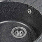 Мойка кухонная из мраморной крошки, графит, A02-24 Gerhans
