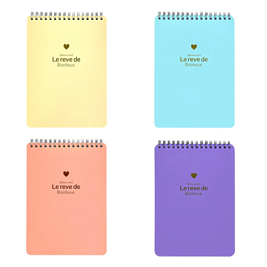 Блокнот "2310G24", А5, 60 листов, линейка, ассорти