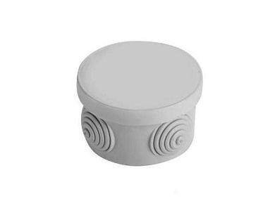 Коробка распаечная ОП 85х40мм, 4 мембр. вх. IP54 Юпитер JP7113-03