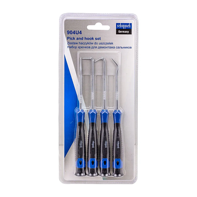 Набор съемников-крючков для демонтажа сальников 4 пр Scheppach Sch-904U4