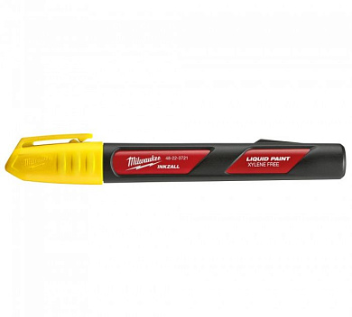 Маркер на основе жидкой краски INKZALL желтый Milwaukee 48223721