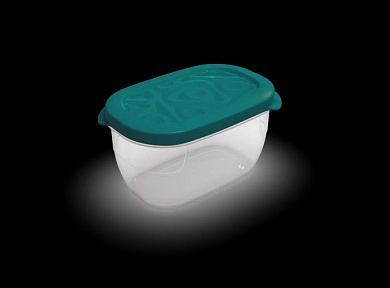 Контейнер прямоугольный Flexo 0,65л (зеленый) Полимербыт 4363978