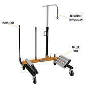 Тележка гидравлическая для снятия и перевозки колес грузовых а/м JCB JCB-TX12002(S)
