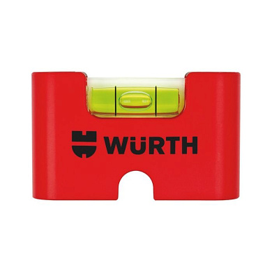 Строительный уровень для электриков компактный магнитный, WÜRTH 0714644510