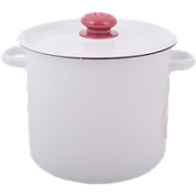 Кастрюля эмал 5,5л цил б/рис Стальэмаль, Новокузнецкий филиал С41617