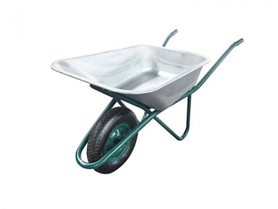 Тачка строительная 90 л 150 кг WB одноколесная TOR 1025872