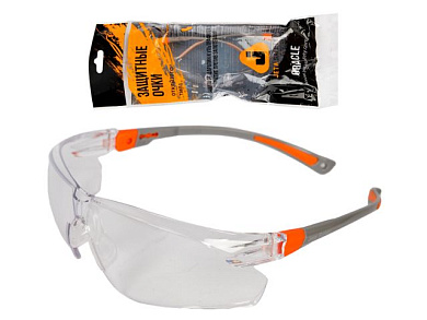 Очки открытые Oracle прозрачные, с боковой защитой JETA SAFETY JSG-5811