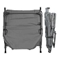 Шезлонг складной, серый WMC TOOLS WMC-FG-HY-8008G