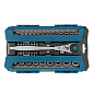 Набор инструментов 41 пр. 1/2''&1/4'' CrV Gross 14143