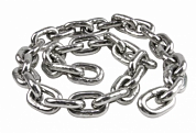Цепь круглозвенная G80 EN818-7 оцинкованная калиброванная TOR