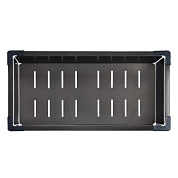 Коландер для кухонной мойки, нержавеющая сталь, графит WISENT W30470B