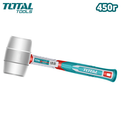 Киянка резиновая 450г TOTAL THRUH6916