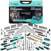 Набор инструментов 202 пр. 1/4''&3/8''&1/2'', 6-гр. MAMEDFORCE MF-42022-5