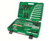 Набор инструментов 1/4''&1/2'' 80 пр. Toptul GCAI8002