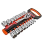 Набор головок с трещоткой 19 пр., 1/2" 8-15, 17-22, 24, 27, 30, 32 мм BaumAuto BM-019-5MSA