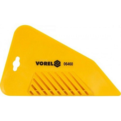 Шпатель пластмассовый для обоев 280х165 мм Vorel 06460