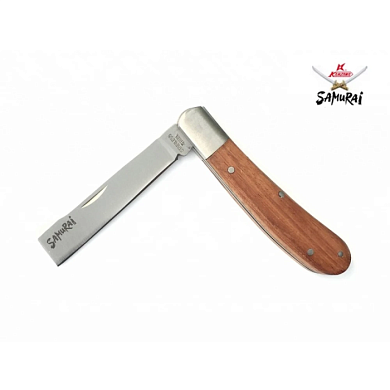 Нож прививочный, складной, нержавеющий L173 мм, 73 мм лезвие Samurai IGKBD-67W