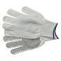 Перчатки Нейлон, ПВХ точка, 13 класс, белые, XL Россия 67847