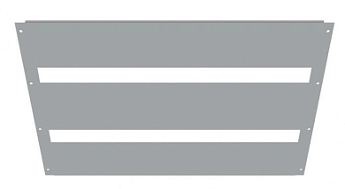 Пластрон FORT высотой 500мм под 2 уровня мод, авт, выкл, для шкафа шириной 800мм (2шт,) EKF PROxima FMP5080