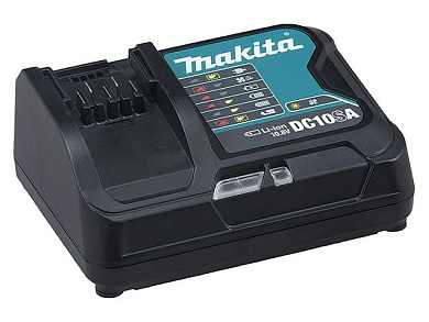 Зарядное устройство DC 10 WD, 10.8 - 12.0 В, 1.8 А, стандартная зарядка Makita 199398-1