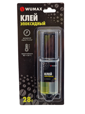 Клей эпоксидный, 28 гр. WUMAX WÜRTH 1893448128
