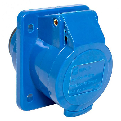 Розетка стационарная внутренняя 413 2Р+РЕ 16А 220В IP44 EKF PROxima ps-413-16-220