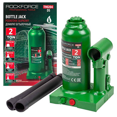 Домкрат бутылочный 2 т, 148-278 мм RockForce RF-T90204 DS