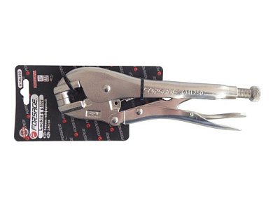 Зажим гейферный 250 мм специальный, точечный Forsage F-614L250