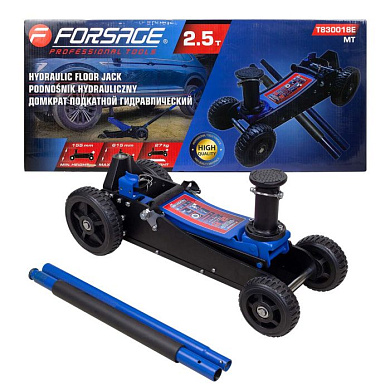 Домкрат подкатной гидравлический 2.5 т, 155-615 мм Forsage F-T830018E MT
