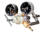 Редуктор ацетиленовый БАО-5-1,5, давл 2,5/0,15 МПа, 5м3/ч, 6/9 мм в коробке РЕДИУС 013011