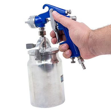 Краскораспылитель пневматический с нижним металлическим бачком 1000мл Forsage F-S-990-18G