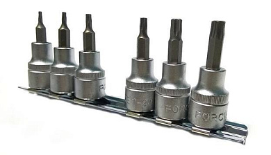 Набор головок-бит Torx6 пр. 3/8'' Force 2112I