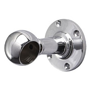 Держатель дистанционный концевой трубы d25 (995), хром AKS 14215