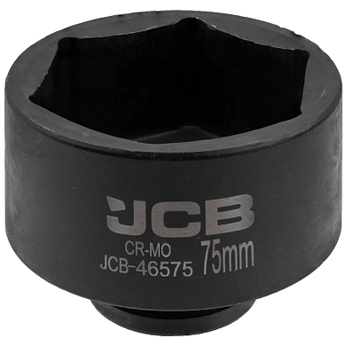 Головка ударная 3/4'' 75 мм 6-гр JCB JCB-46575
