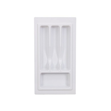 Вкладыш 30/430 шуфлядный пластиковый STANDARТ белый (230*430) AKS 13457