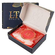 Мыло твердое ручной работы с добавлением эфирных масел ''Малиновый джем'' La and Te beaute LT-6181(+ уп)