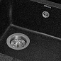 Мойка кухонная из мраморной крошки, черный, E10-22 Gerhans