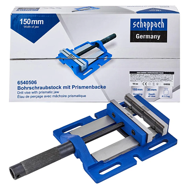 Тиски станочные 150 мм Scheppach Sch-6540506
