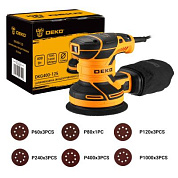 Эксцентриковая шлифмашина DKG400-125 DEKO 063-2203