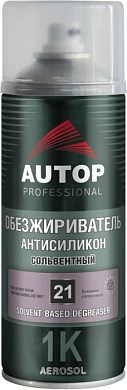 Обезжиривательантисиликон сольвентный Аэрозоль 520 мл №21 AUTOP ATP-A07575