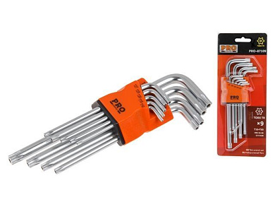 Набор ключей Torx T10-T50 9шт длинных PRO STARTUL PRO-87109